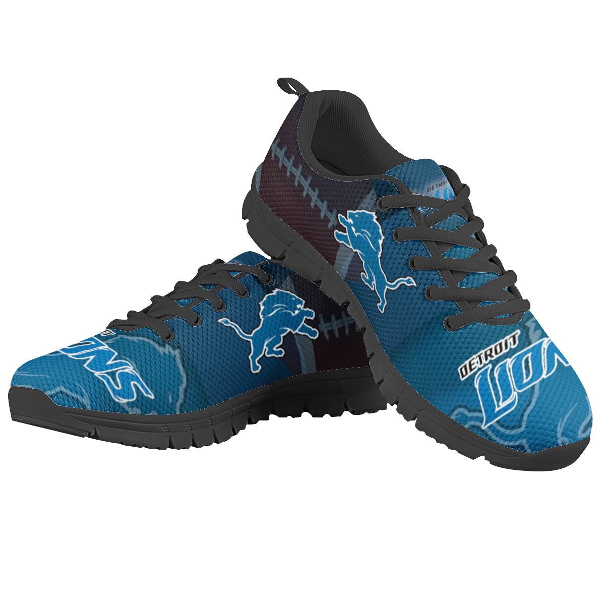 Men's Detroit Lions AQ Running Shoes 003